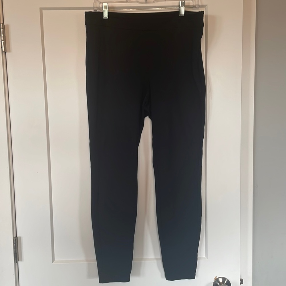 Womens black skinny pants size large